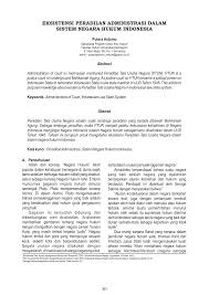 Hakim tidak boleh didakwa atas kesilapan membuat perbicaraan. Https Media Neliti Com Media Publications 4677 Id Eksistensi Peradilan Administrasi Dalam Sistem Negara Hukum Indonesia Pdf