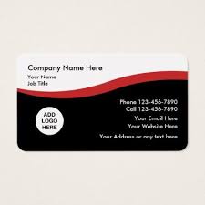 Business cards can come in a variety of colors and designs, and you can easily customize your own card at a low cost through websites like vistaprint. Modern Business Add Your Logo Business Card Zazzle Com Business Card Logo Business Card Modern Professional Business Cards