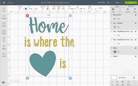 I made a very quick card. How To Attach In Cricut Design Space Cricut Design Space Basics