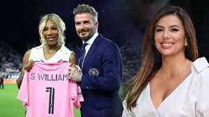 Serena Williams & daughter Olympia have adorable interaction with David Beckham during Inter Miami visit; tennis great also runs into Eva Longoria