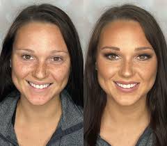 ✨ This makeover done by @stephaniemua1 leaves her model's gorgeous freckles  intact while bringing warmth and glow to her face. Colors used: Mango +  White Peach Highlights Astoria Contour Nude + Desert