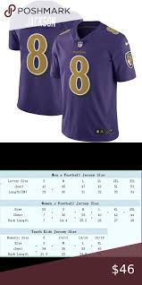 Men S Baltimore Ravens 8 Lamar Jackson Jersey 1 New With Tags 2 High Quality With Stitched Name And Number 3 Delivered Within 9 D In 2020 Lamar Jackson Jersey Jackson