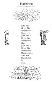 Rap poems and hip hop lyrics, a collection of rap poems to be spoken over music. A A Milne On Happiness And How Winnie The Pooh Was Born Brain Pickings