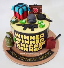 Personalized Birthday Cakes For Men With Name Pubg Theme Cake By Sweet Mantra Customized 3d Cakes Designer Wedding Engagement Cakes In Pune Http Ca Cake Designs For Boy Themed Cakes Boy Birthday Cake