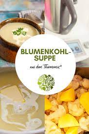Blumenkohlsuppe Aus Dem Thermomix Will Mixen De Rezept In 2021 Leckere Gesunde Rezepte Rezepte Blumenkohlsuppe
