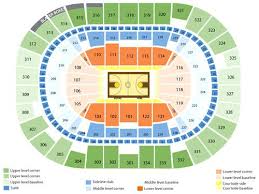 Moda Center Map Center Seating View Section Row J Seat 1