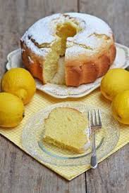 Gateau Italien Au Citron Et A La Creme Fraiche Gateaux Et Desserts Recette Gateau Citron Recette