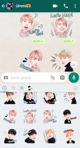Cara membuat stiker whatsapp bisa dengan upload gambar format png membuat stiker wa dengan aplikasi whatsapp sticker maker. 31 Ide Bts Whatsapp Sticker Terkini Lokerstiker