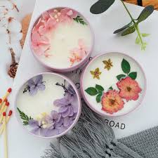 Deliver to 190+ countries · satisfaction guarantee Flower Aromatherapy Birthday Candle Jar Smokeless Romantic Aroma Dried Flowers Heart Gift Scented Candles Diywedding Decoration Candles Aliexpress