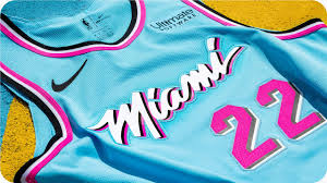 If you are a true fan of the game, there's nothing notably, miami heat jersey items are easy to carry for the player during a match. How The Heat S Vice Uniforms Capture The Essence Of Miami Youtube