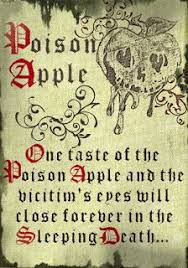 Penny Wise And Posh Diy Poison Apple And Spell Book With Free Printable Halloween Spell Book Spell Book Poison Apples