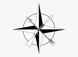 Logo hitam putih png 5 png image. White Compass Rose Clip Art Gambar Mawar Hitam Putih Simple Free Transparent Clipart Clipartkey