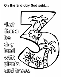 The spruce / wenjia tang take a break and have some fun with this collection of free, printable co. 3rd Day Of Creation Coloring Page Free Printable Coloring Pages For Kids