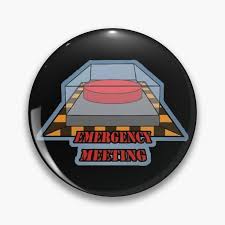 Among Us Crewmate Emergency Meeting Among Us Game Pin Button By Nostylistxd In 2020 Buttons Pinback Emergency Diy Halloween Decorations