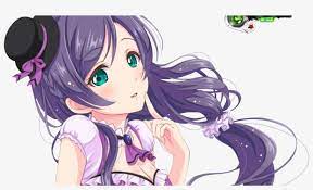 We're leaving it up to you to decide which purple hair anime character reigns supreme, so please vote on the poll below and let us know what you think. Anime Girls Singer With Brown Purple Hair Png Image Transparent Png Free Download On Seekpng