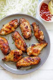 Drain the wings well and let them cool. Asian Bbq Wings Rasa Malaysia