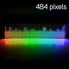 Amazon Com Btf Lighting Ws2812b Mini Led 2427 Digital Individually Addressable Flexible Led Panel 11x44 484 Pixels Full Dream Color L In 2020 Led Matrix Pixel Digital