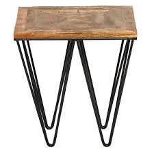Used primarily in carpentry, planks are critical in the construction of ships, houses, bridges, and many other structures. 20 Square Reclaimed Wood Planks V Shaped Iron Base End Side Table Squares Loomlan