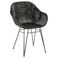 Stylischer Rattanstuhl Von Miavilla Versandkostenfrei Bestellen Auf Http Moebeldeal Com Raeume Kueche Esszimmer Stuehl Stuhl Schwarz Stuhle Terrassen Ideen