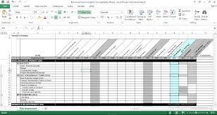 Download Risk Assessment Excel Template Engineering Management