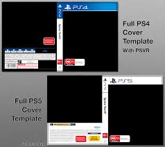 Ps5 game boxes will look remarkably similar to ps4 game boxes, according to a recent reveal from sony. Custom Ps5 Cover Templates This Template Has Been Updated For The Ps5 S Launch Letting You Make Custom Covers For Ps5 Games Link In Comments Ps5