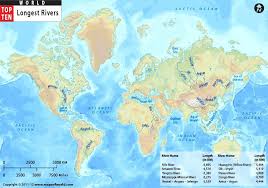 You will quickly realize that they have recently been developed for free, and you can make use of them as a template for the world map that you want to create. Map Of Top Ten Longest Rivers In The World Cool World Map World Political Map Color World Map