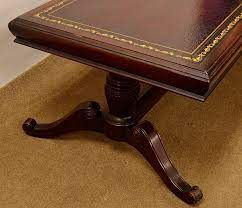 Duncan phyfe made an indelible mark on american furniture, with examples of his style seen today. Lot Leather Top Mahogany Duncan Phyfe Coffee Table