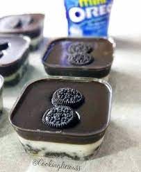 Oreo Dessert Box Kue Oreo Makanan Penutup Mini Ide Makanan