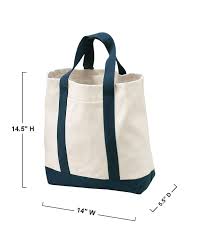 Port Authority B400 2 Tone Shopping Tote