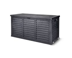 Gardenline 80 Gallon Deck Box Aldi Us Aldi Deck Box Outdoor Storage Box