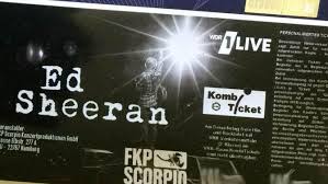 Cheap tickets to all ed sheeran tour dates are available on cheaptickets. Personalisierte Tickets Kein Zutritt Trotz Teurer Karten Verbraucherzentrale De