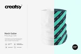 Neck Gaiter Mockup Set Psd Mockup Free Mockups Psd In 2020 Graphic Design Studios Neck Gaiter Mockup