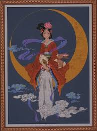 Chinese Moon Goddess Moon Goddess Art Asian Art