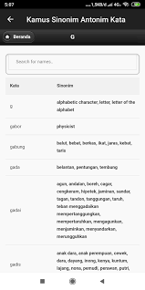 Check spelling or type a new query. Kamus Sinonim Dan Antonim Kata Offline For Android Apk Download