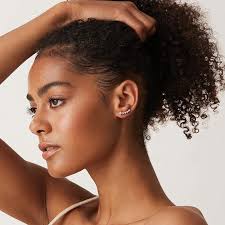 PAVOI Boucles d'oreilles à tige en argent sterling 925 plaqué or 14 carats  avec oxyde de zirconium