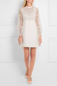 22 White Dresses That Aren T Bridal Gowns But You Can Most Certainly Get Married In Mini Dress Dresses Dresses To Wear To A Wedding