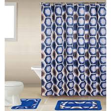 The coordinating bedding set is available and sold separately. 18 Piece Bath Set Bath Boutique Shower Curtain And Bath Rug Set Tanga
