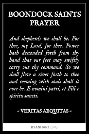We did not find results for: Boondock Saints Prayer Meaning And Biblical Origin Ryan Hart