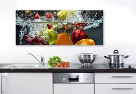 Acrylglasbild Erfrischendes Obst Panorama Erfrischende Wanddeko Wall Art De Glasbilder Kuche Acryl Glas
