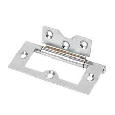 With its unique reversible handle and two strike options (mortise and surface), it is a wonderful latch for cabinets, gates or shutters as well! Polished Chrome Flush Hinge 76 X 33mm 2 Pack Butt Hinges Screwfix Com