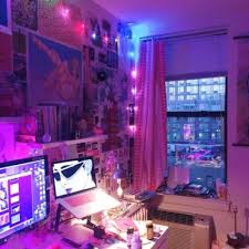 Cyberpunk Room Tumblr Neon Room Neon Room Decor Neon Bedroom