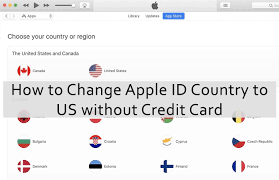 How to change credit card on apple. Change Apple Id Country To Us Without Credit Card