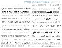 Couples Road Trip Questions By Sissyprint Https Docs Google Com File D 0b7a034srd8bldkpvzfduvfjooeu Edit Road Trip Fun