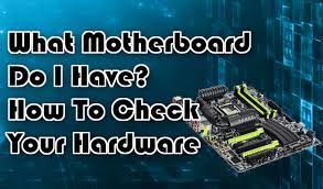 I want to find out the exact model of my computer's motherboard so that i can see what sort of memory chip, graphics cards and other components it supports. What Motherboard Do I Have How To Check Your Hardware
