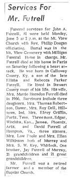 John Asher Futrell (1886-1967)