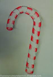 Use Your Coloured Pencils Candy Cane Drawings Candy Drawing Coloured Pencils Candy Cane Coloring Page