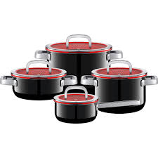 Hierbei handelt es sich um den bekannten widerstandsfähigen und langlebigen edelstahl mit der stoffmischbezeichung 18/10. Wmf Topf Set Fusiontec Functional 4 Teilig Galeria Karstadt Kaufhof