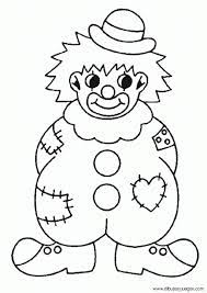 Pintar Imagenes Payasos Para Colorear Payaso Para Pintar Circo Para Colorear