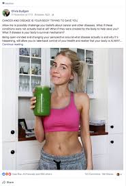 My mother was diagnosed with a glioblastoma multiforme grade iv brain tumour when i was 23 and was given three to six months to live. Belle Gibson Uncovered Home Facebook