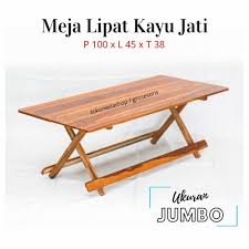 Tetapi untuk harga yang sudah finishing dijual dengan harga rp.1.900.000 saja. Jual Meja Makan Lipat Lesehan Minimalis 100x45 Kab Tuban Tokonesiashop Tokopedia